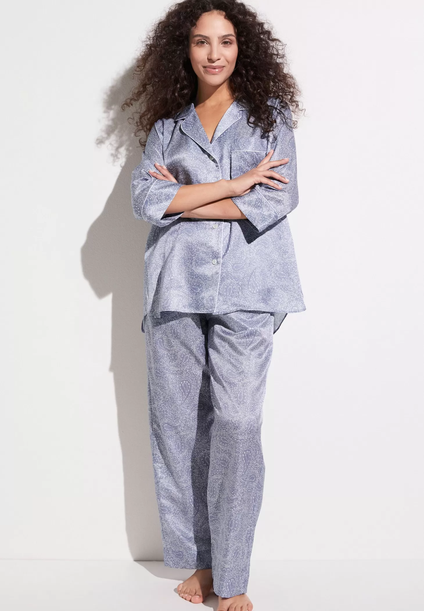 Damen Zimmerli Pyjamas>Cotton/Silkprint