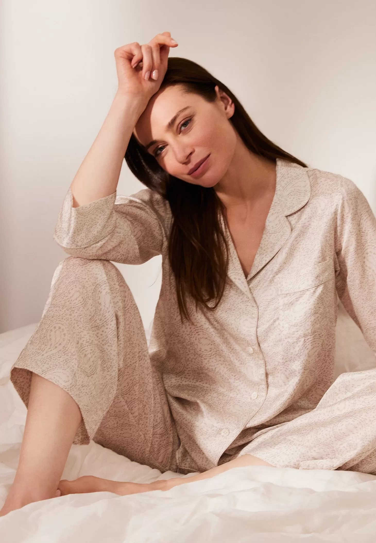 Damen Zimmerli Pyjamas>Cotton/Silkprint