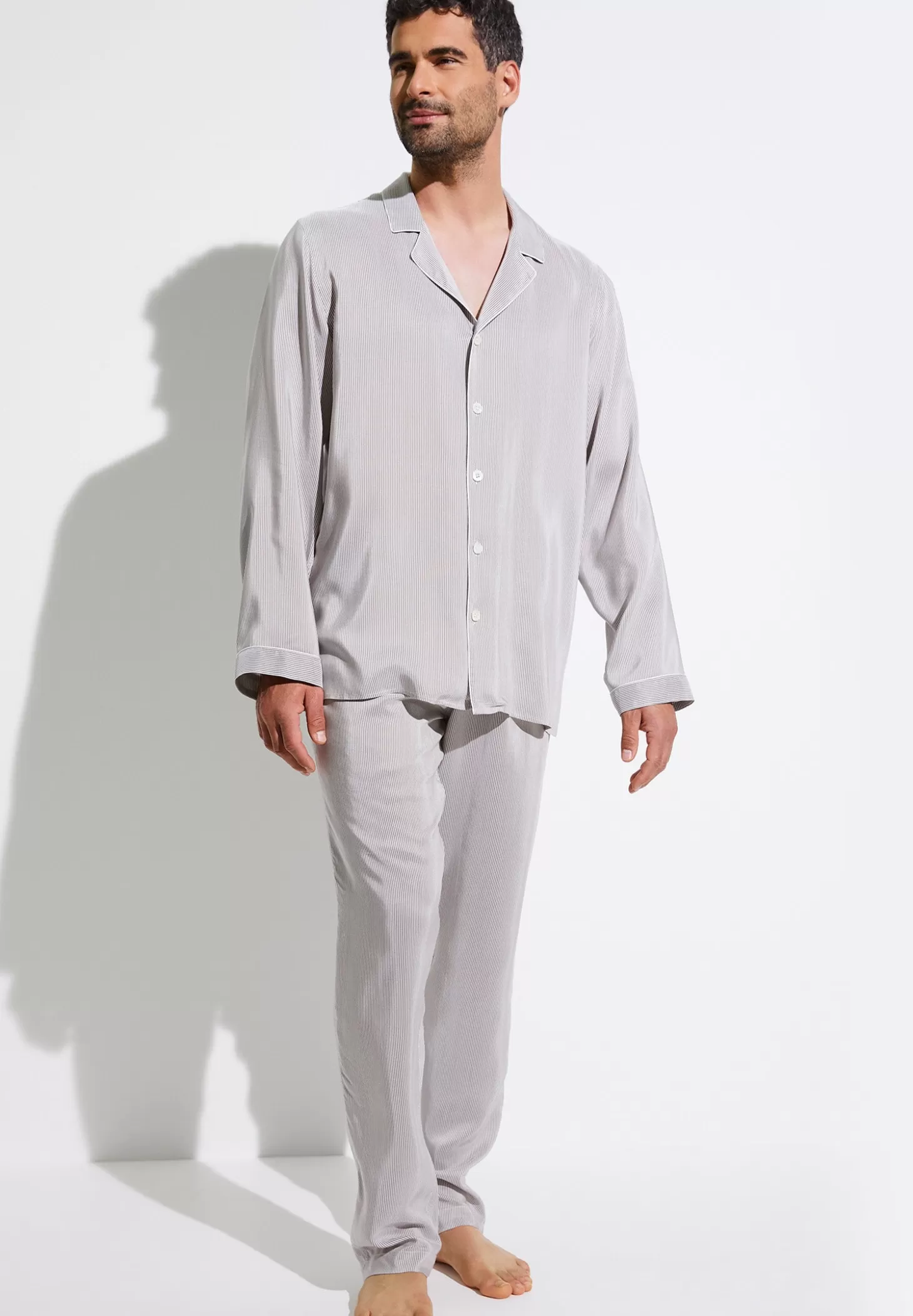 Herren Zimmerli Pyjamas>Pinstripes