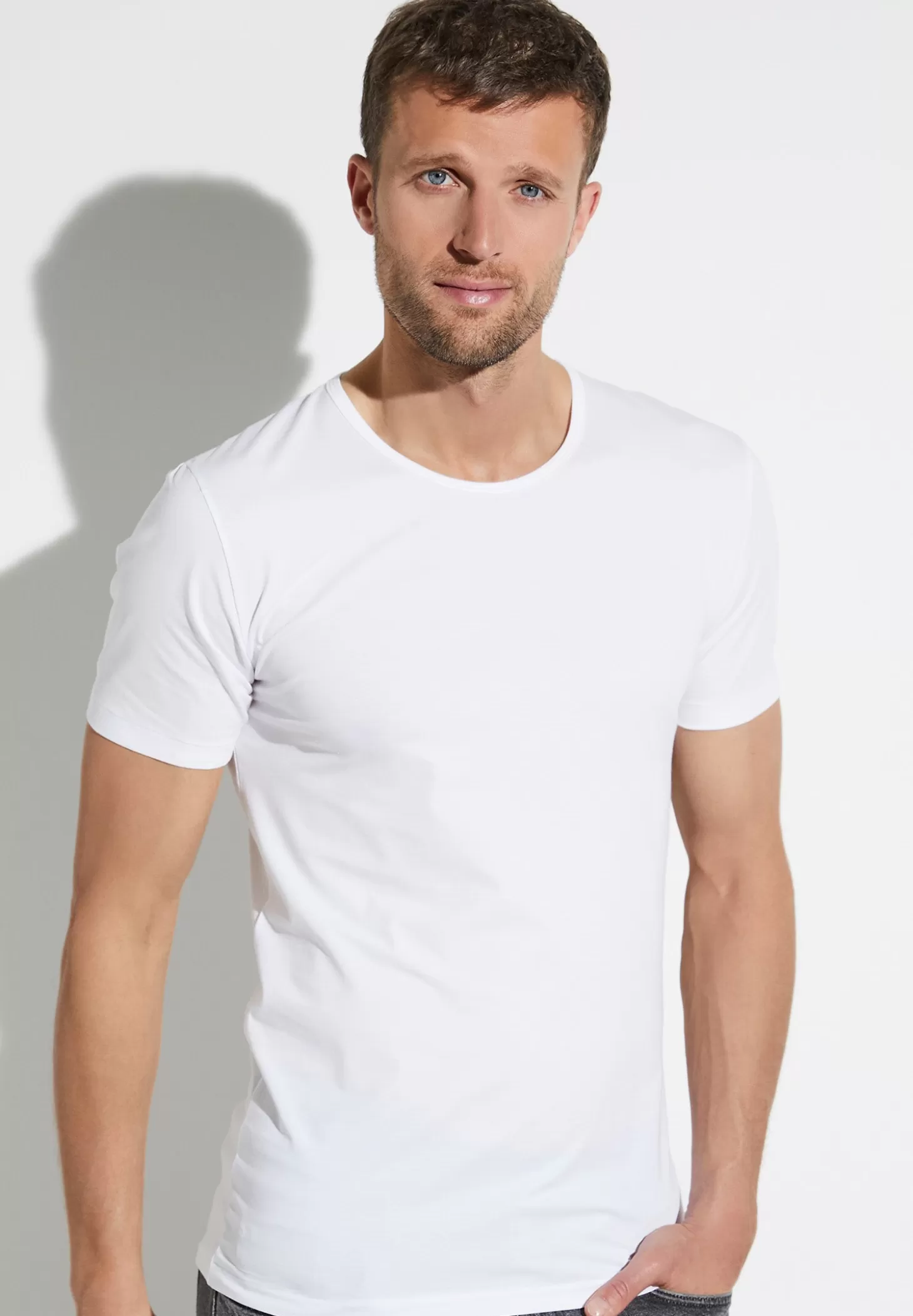 Herren Zimmerli T-Shirts>Purecomfort