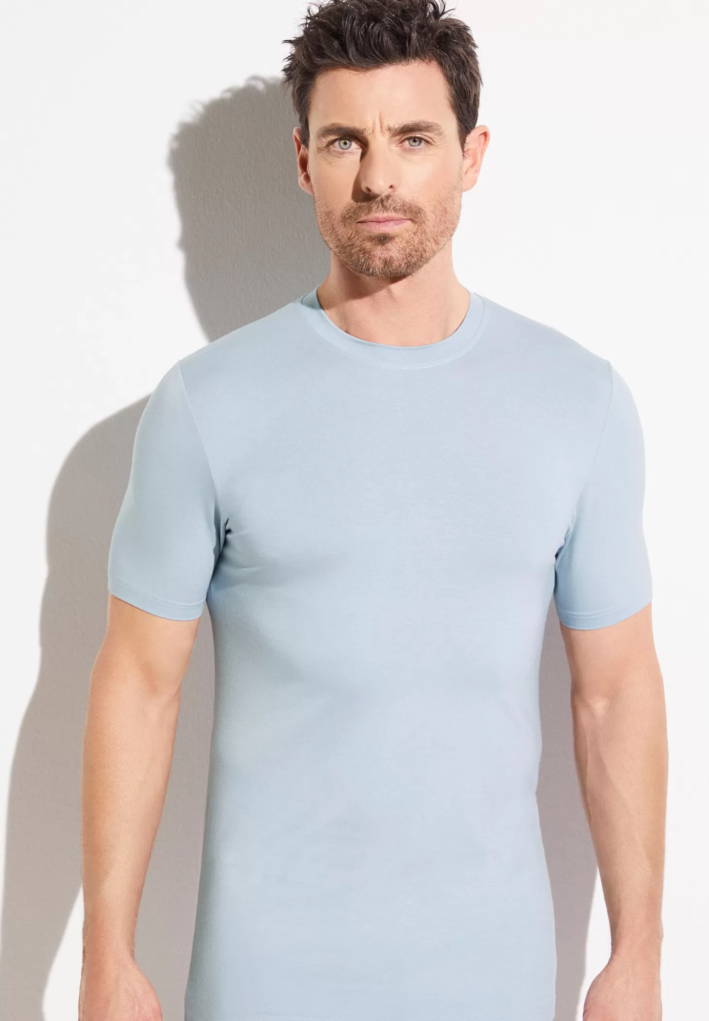 Herren Zimmerli T-Shirts>Pureness