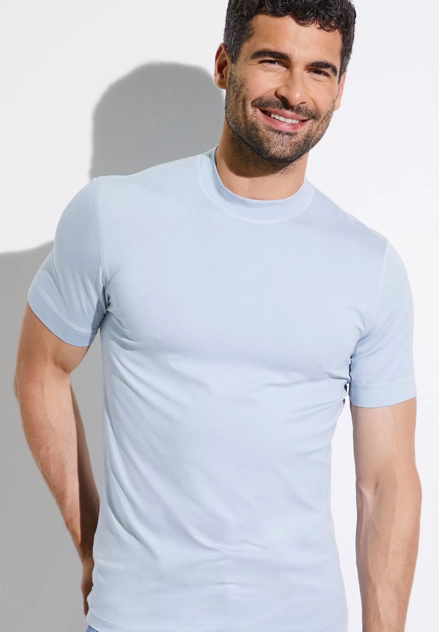 Herren Zimmerli T-Shirts>Pureness