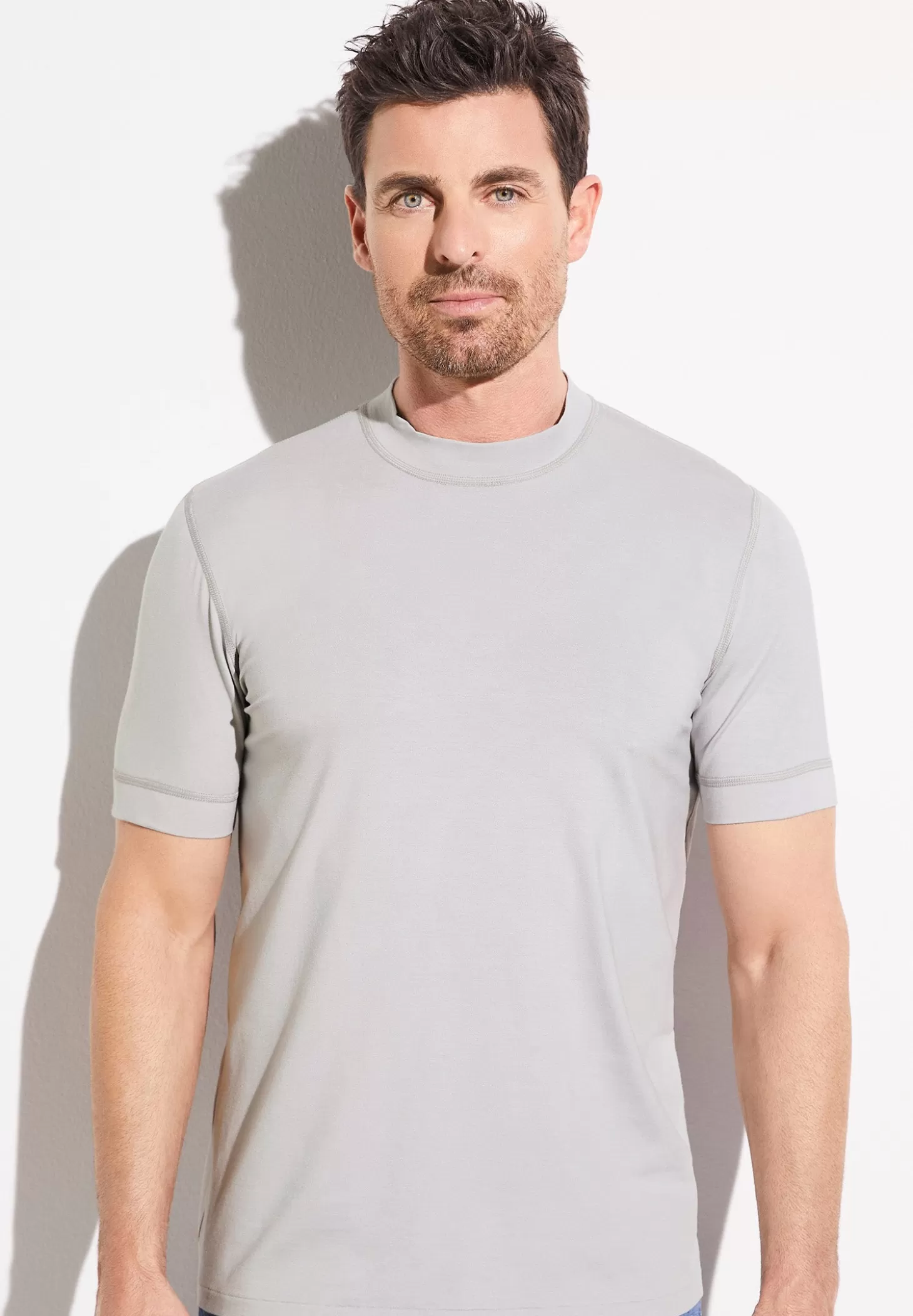 Herren Zimmerli T-Shirts>Pureness