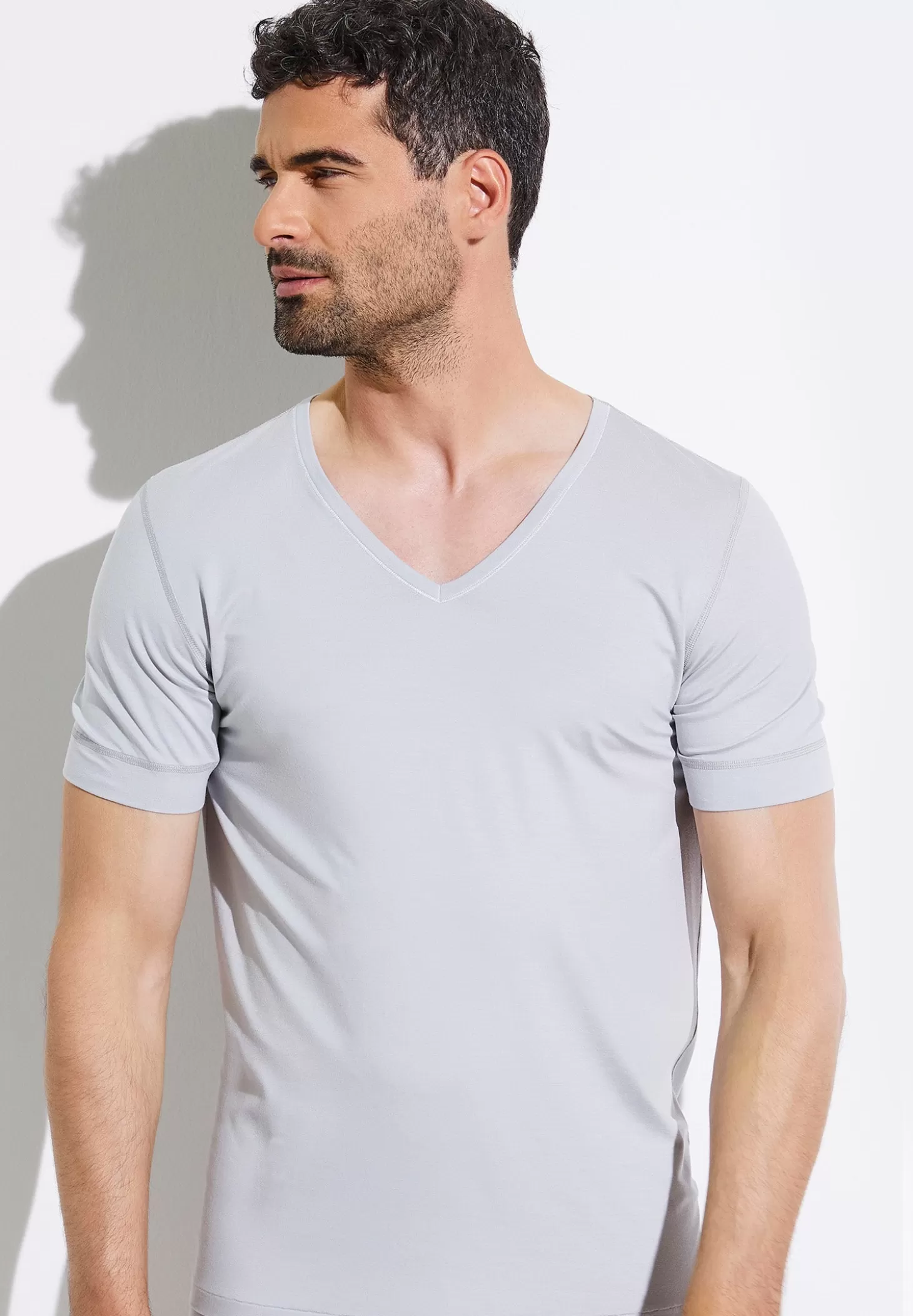 Herren Zimmerli T-Shirts>Pureness