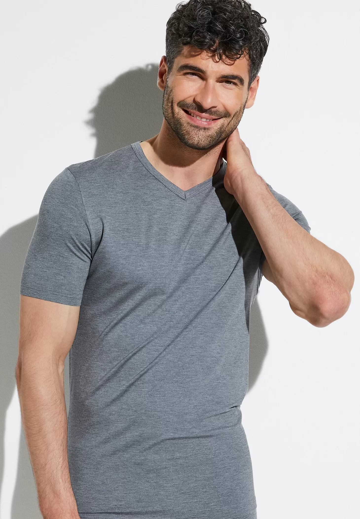 Herren Zimmerli T-Shirts>Pureness