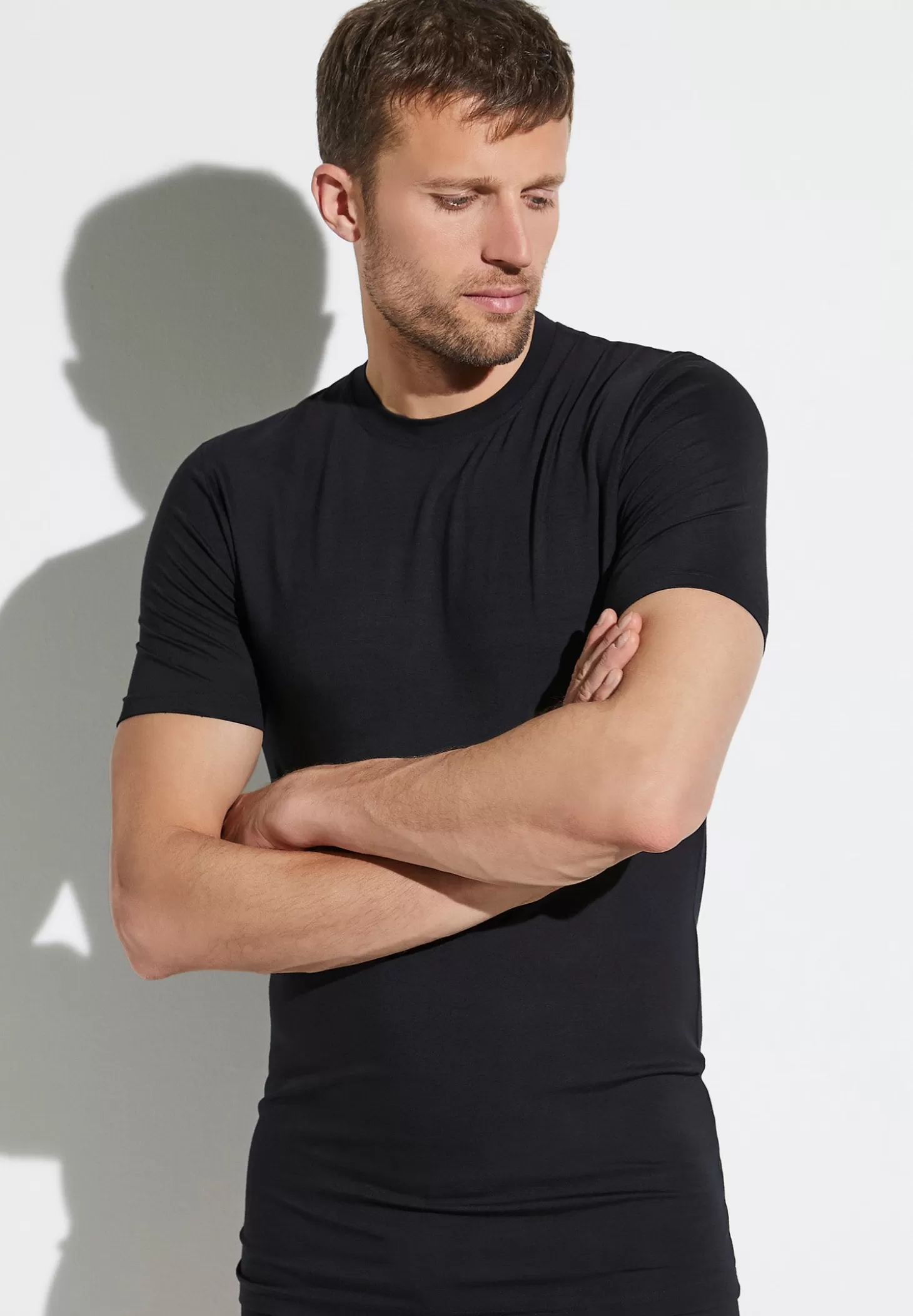 Herren Zimmerli T-Shirts>Pureness