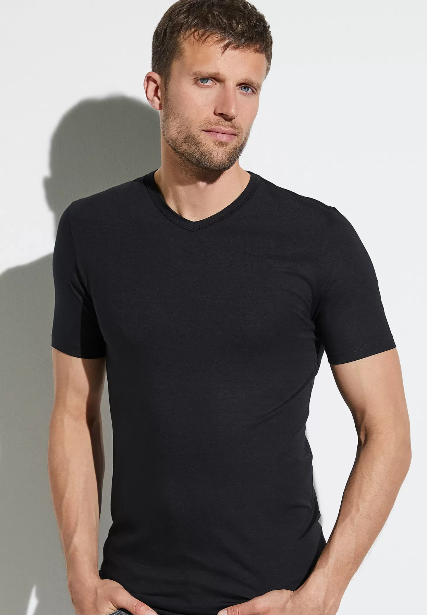 Herren Zimmerli T-Shirts>Pureness