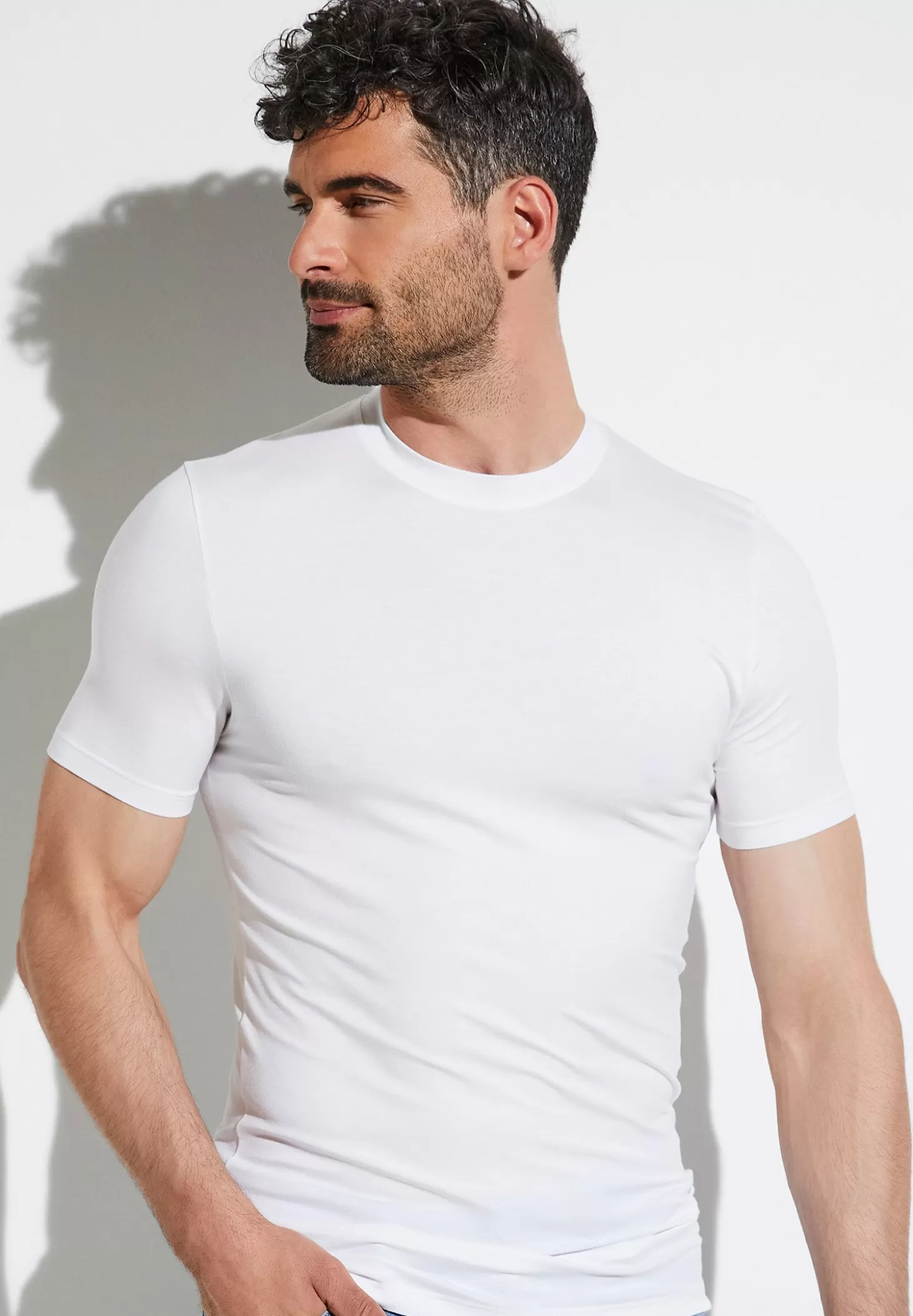 Herren Zimmerli T-Shirts>Pureness