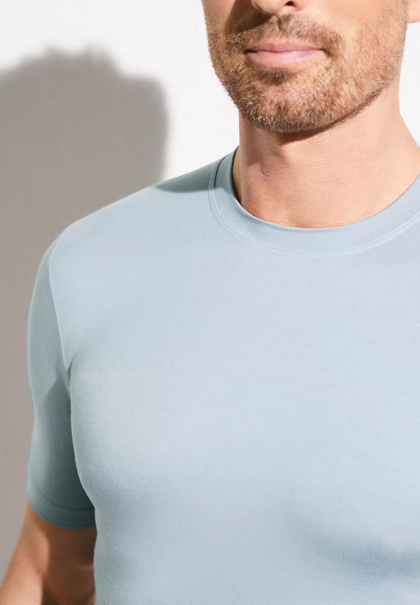 Herren Zimmerli T-Shirts>Pureness