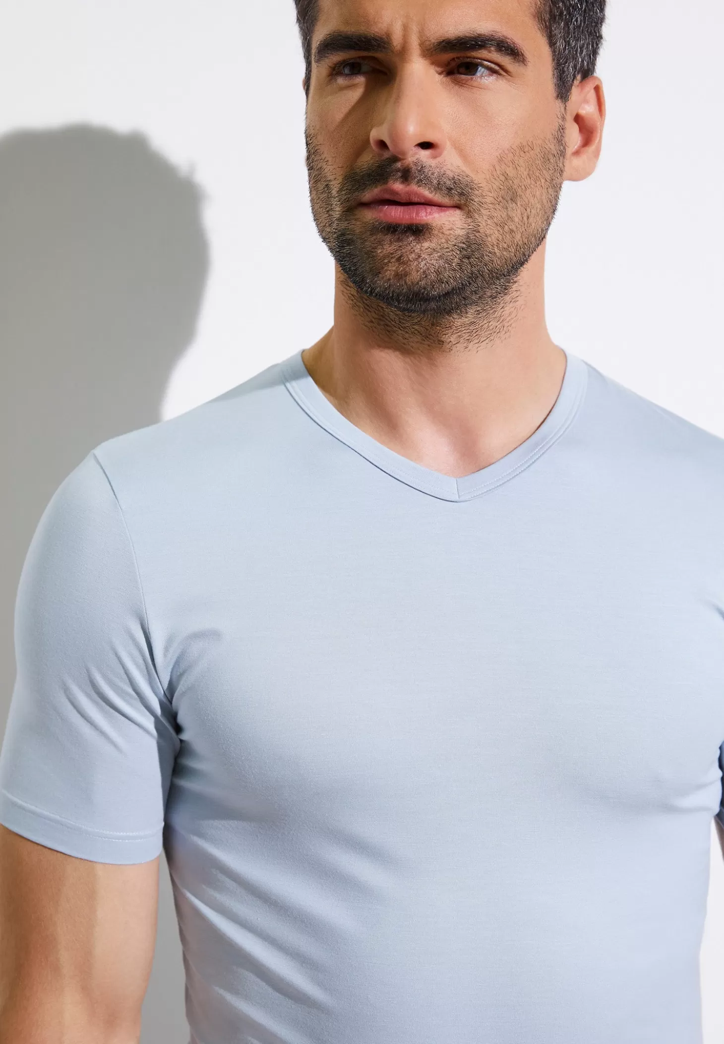 Herren Zimmerli T-Shirts>Pureness