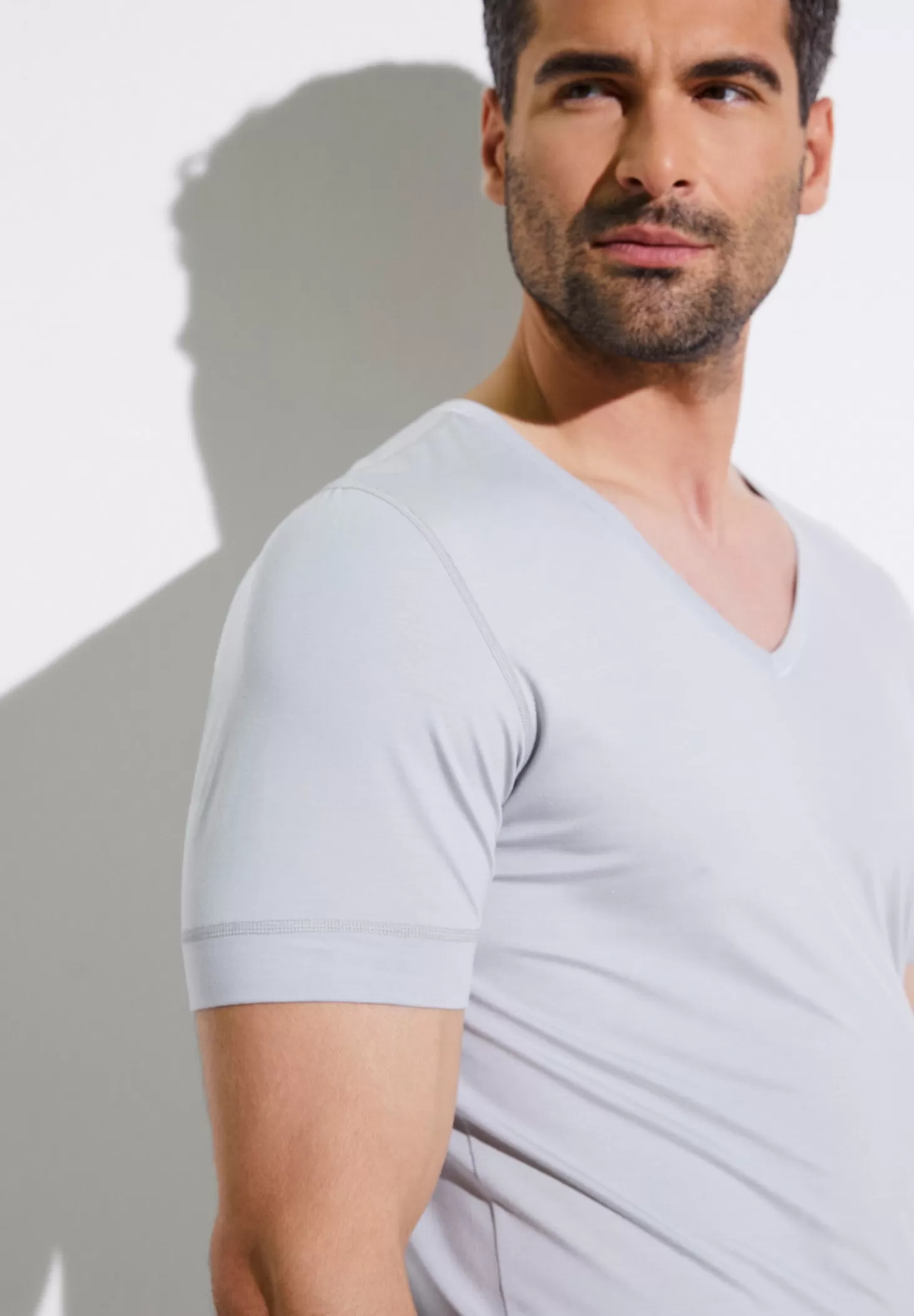 Herren Zimmerli T-Shirts>Pureness