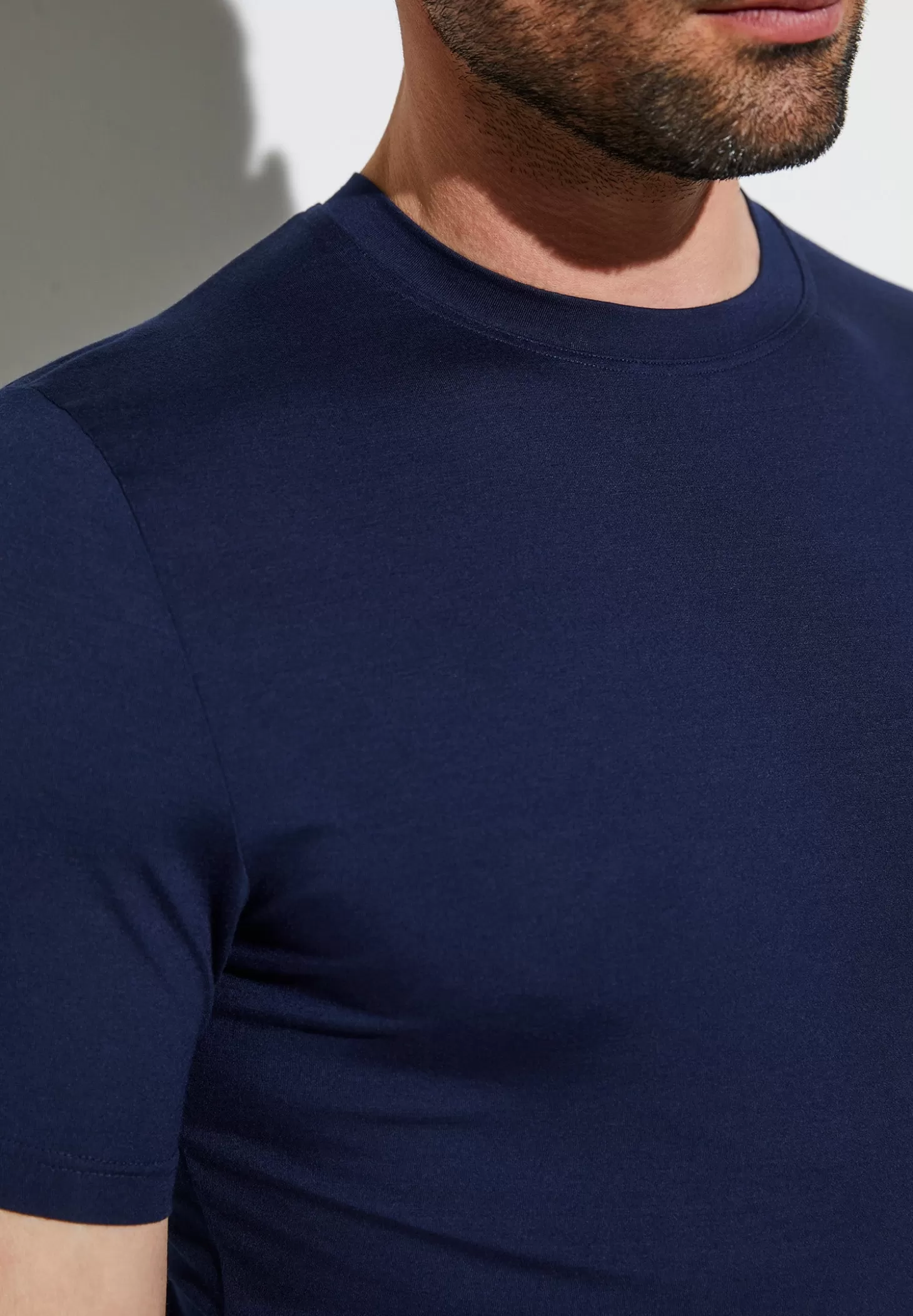 Herren Zimmerli T-Shirts>Pureness