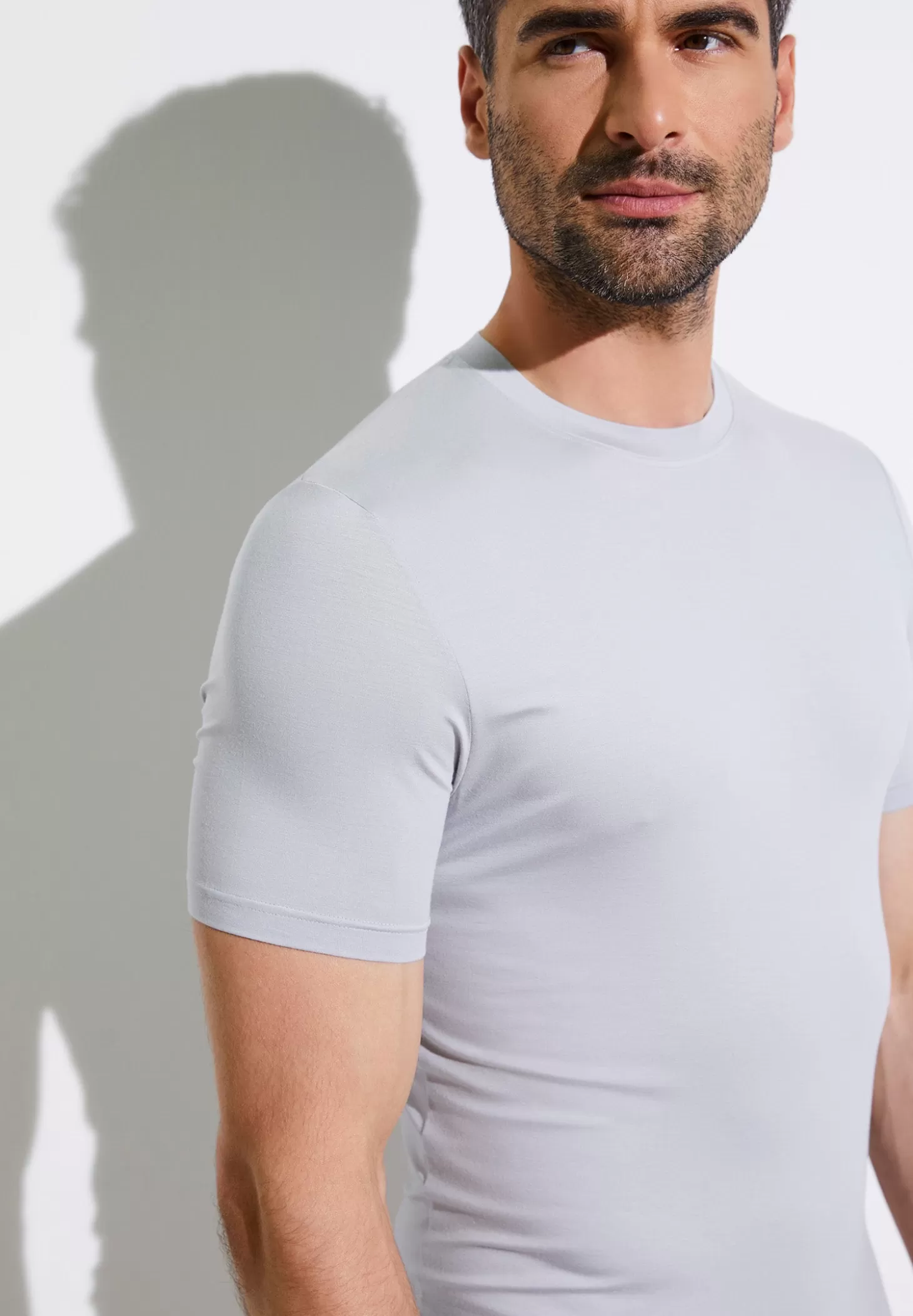 Herren Zimmerli T-Shirts>Pureness