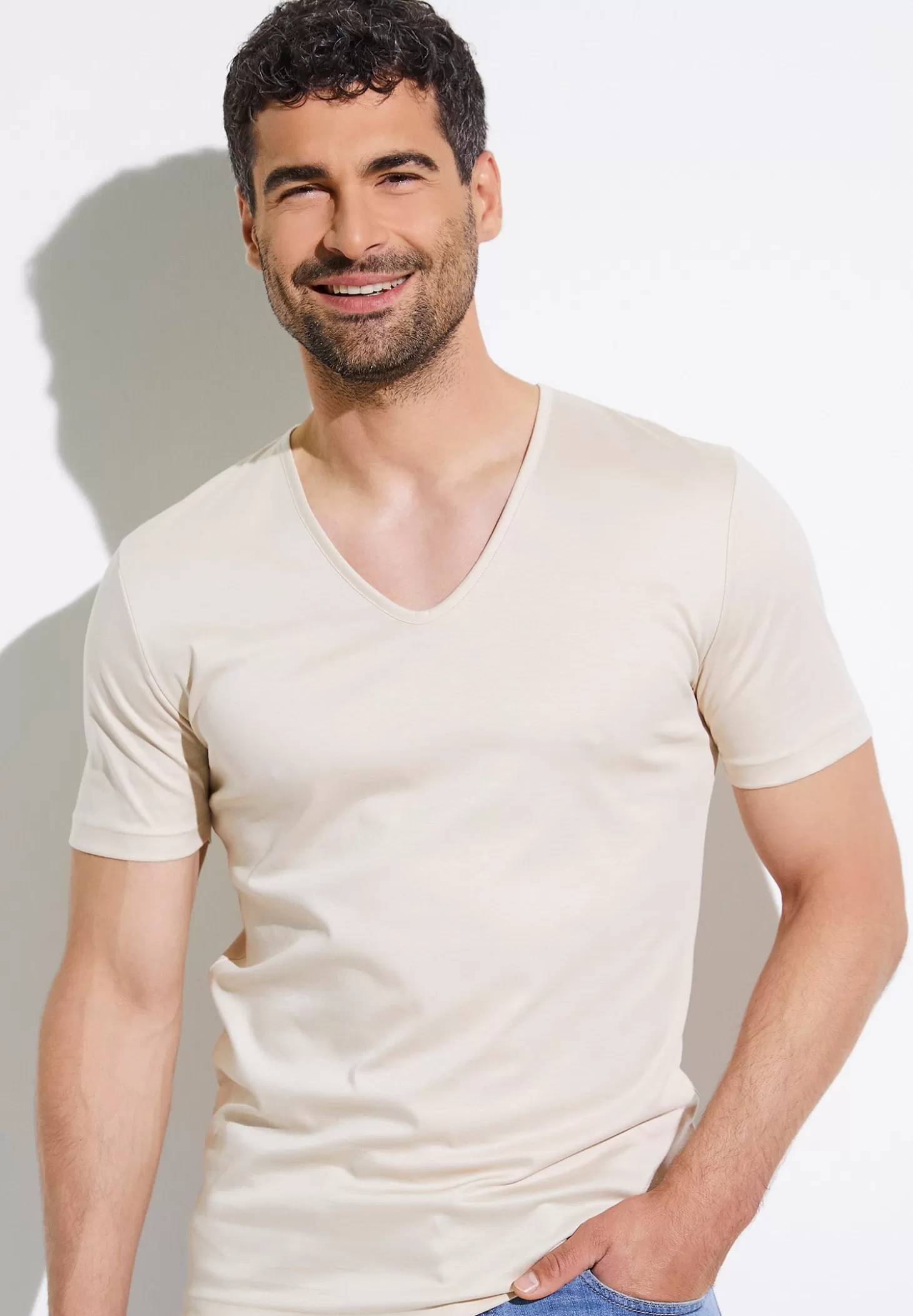 Herren Zimmerli T-Shirts>Seaisland