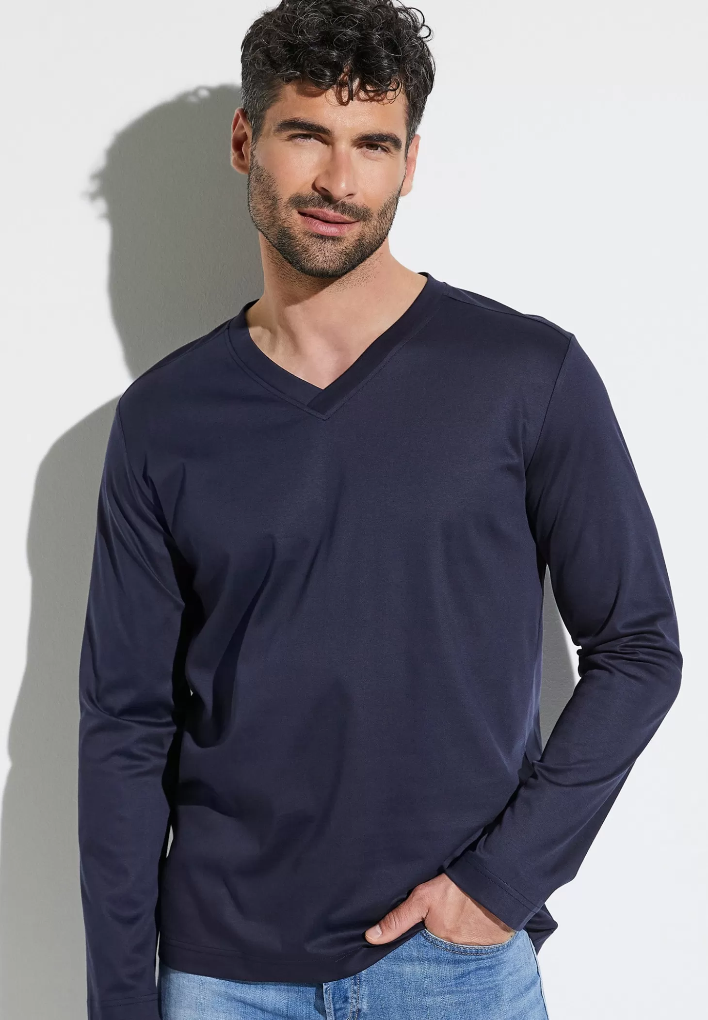 Herren Zimmerli T-Shirts>Supremegreencotton