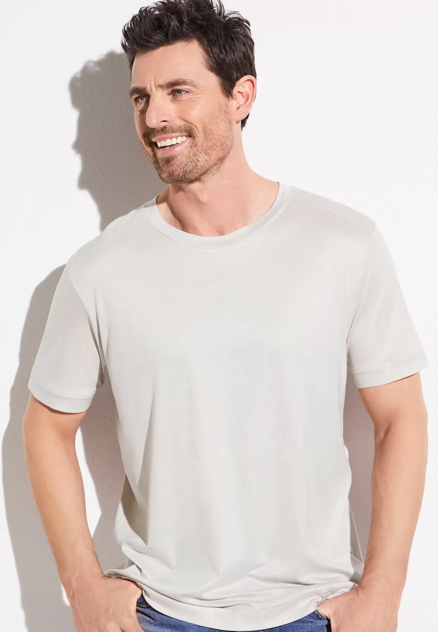 Herren Zimmerli T-Shirts>Sustainableluxury