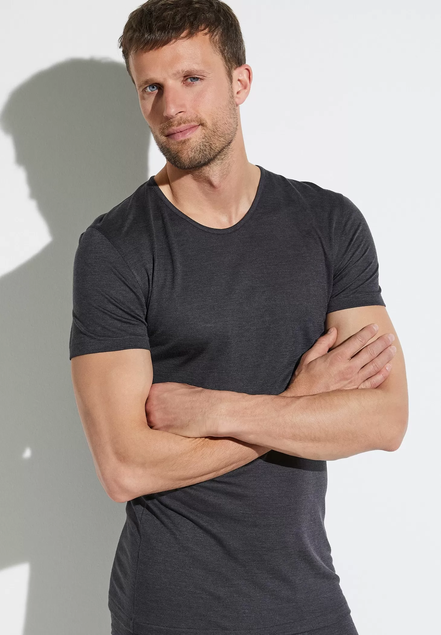 Herren Zimmerli T-Shirts>Wool&Silk