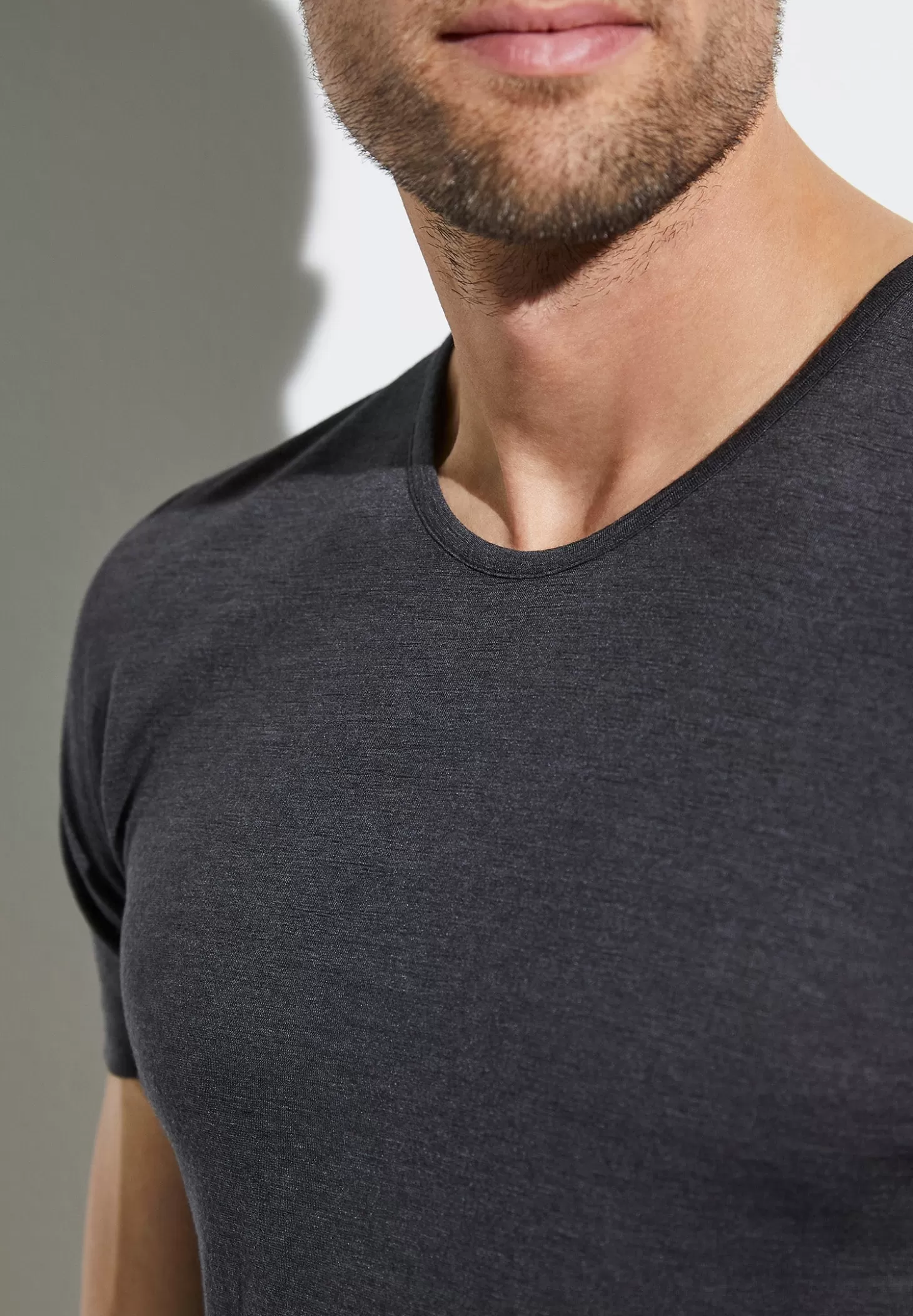 Herren Zimmerli T-Shirts>Wool&Silk